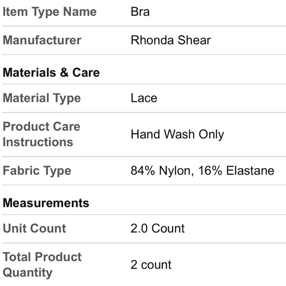 NWOT | Rhonda Shear Purple and Leopard Print Bras - Picture 5 of 5